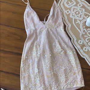 Hello molly sparkly mini dress